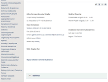 Tablet Screenshot of bip.studzienice.pl